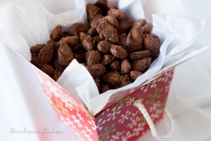 These are BEAUTIFUL.  Mine, not so much.  From http://www.barbarabakes.com/2012/11/candied-cinnamon-roasted-almonds/